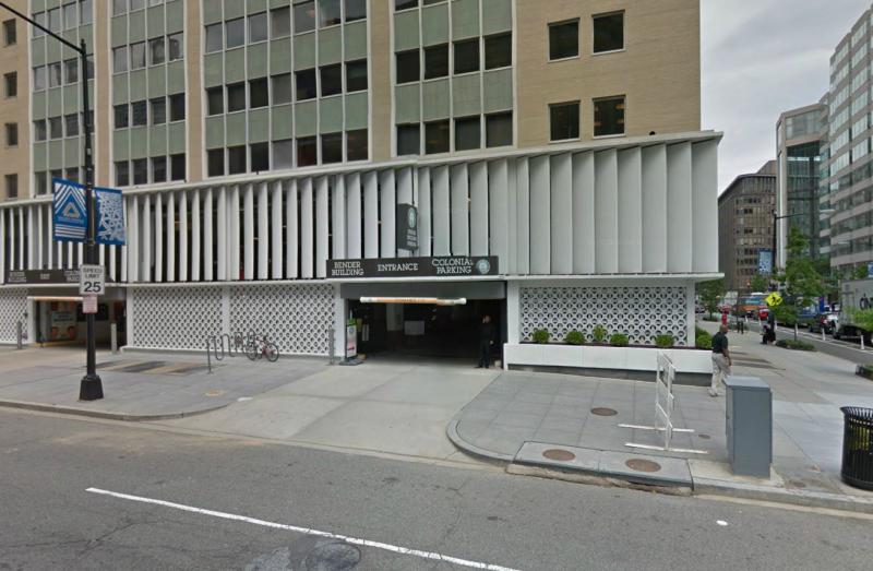 Colonial Parking at 1120 Connecticut Ave, NW. Washington Parking