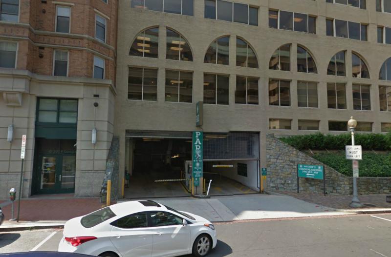 Colonial Parking at 2440 M St NW Washington Parking