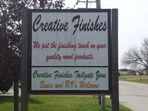 Creative Finishes Tailgate Zone